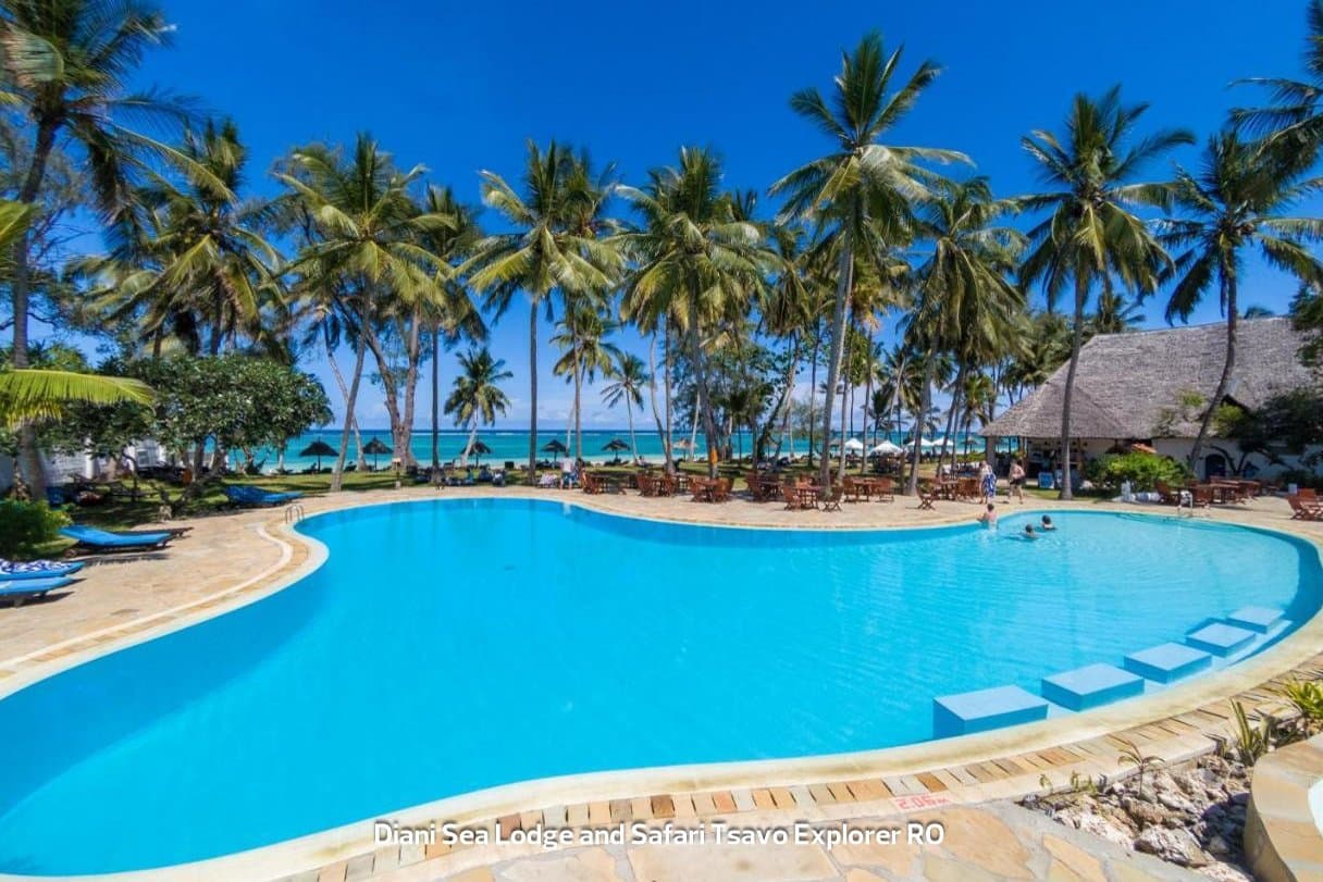 Diani Sea Lodge and Safari Tsavo Explorer RO, Diani Beach