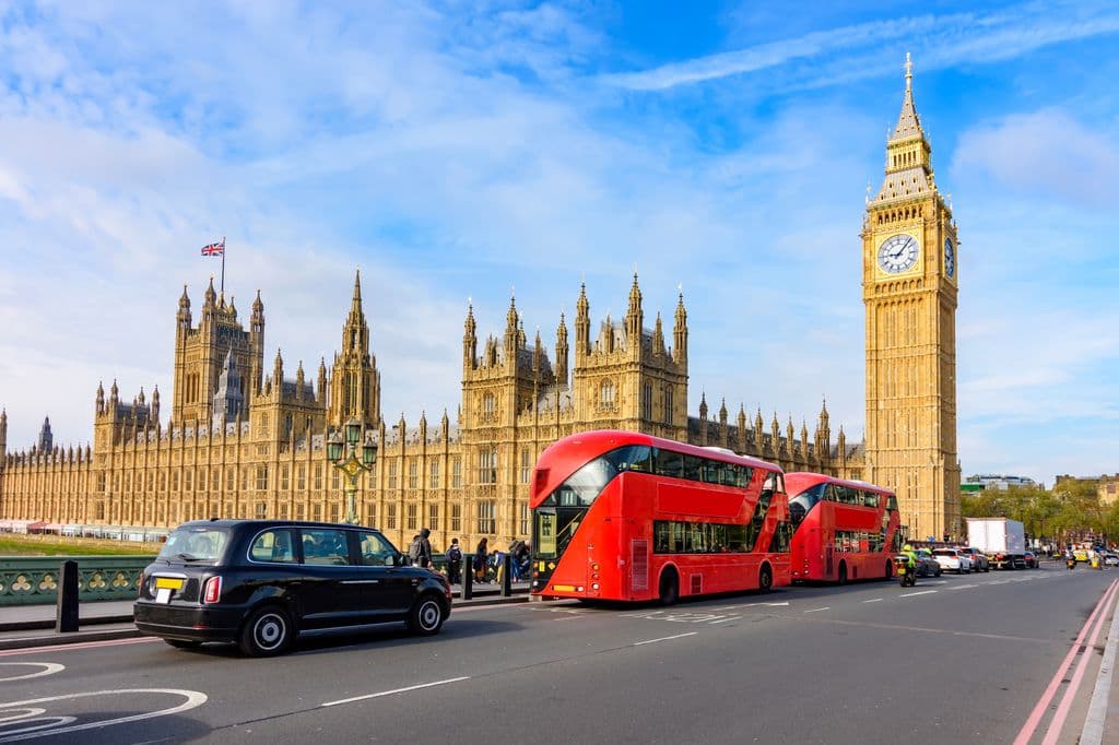 Paris și Londra - Cele două inimi ale Europei, Circuite Marea Britanie